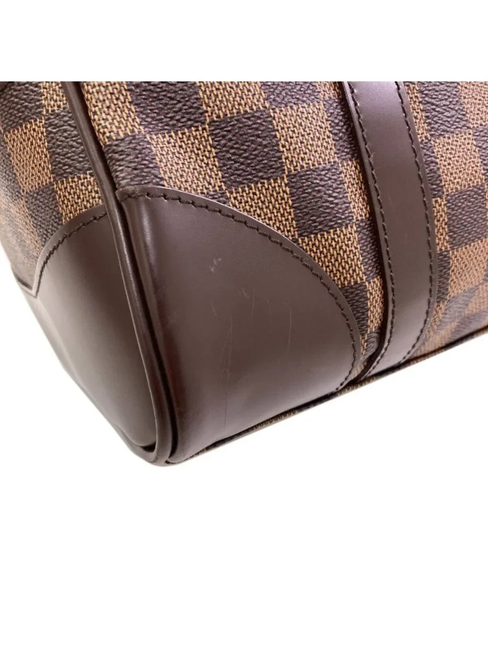 Louis Vuitton Bar Clay Boston Bag Damier Canvas